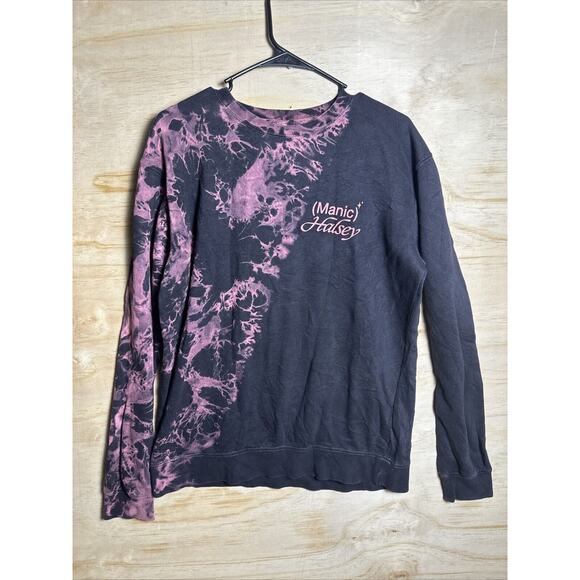 Halsey 2020 Official Limited Edition Manic Tie Dye Sweatshirt Size Medium